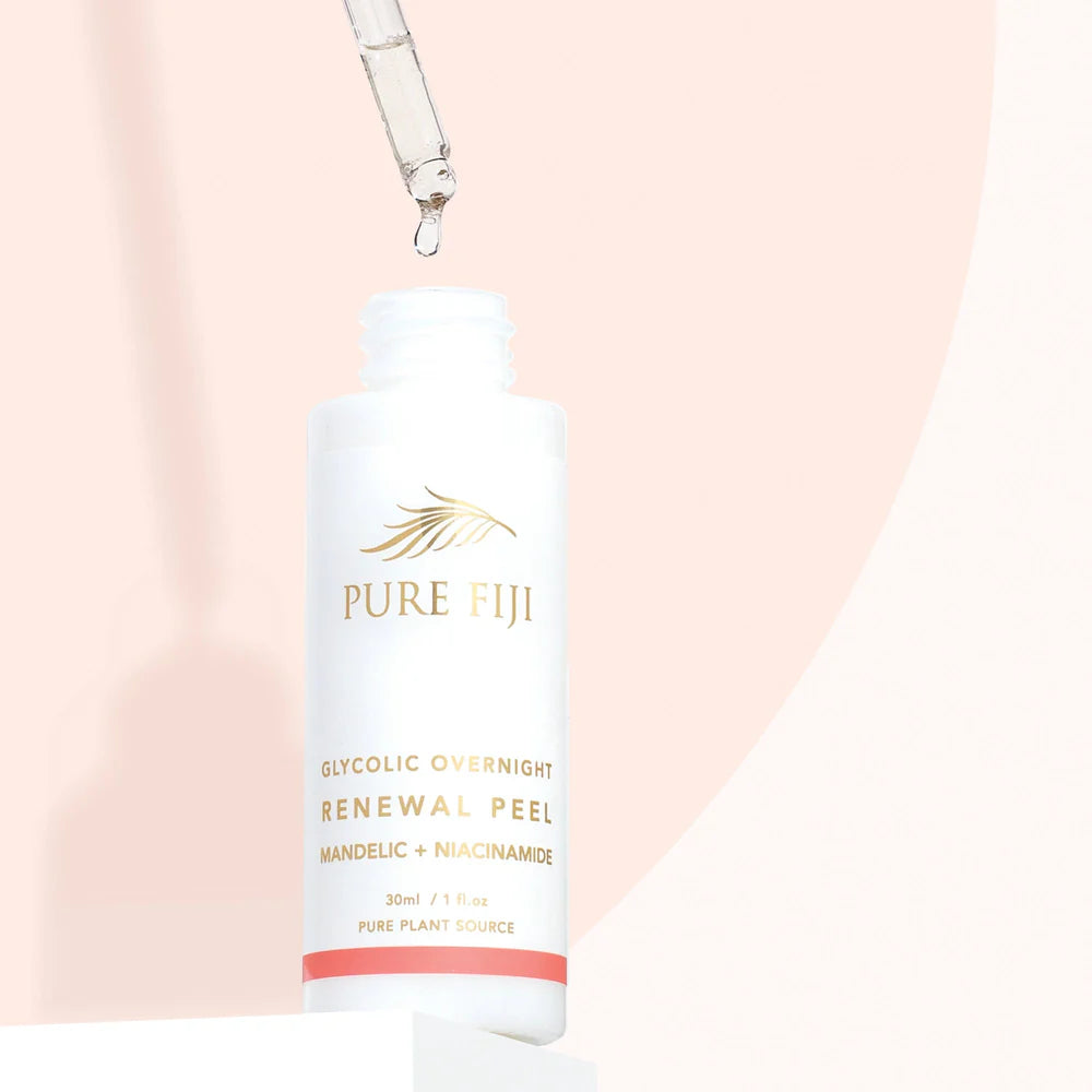 GLYCOLIC OVERNIGHT RENEWAL PEEL WITH MANDELIC + NIACINAMIDE