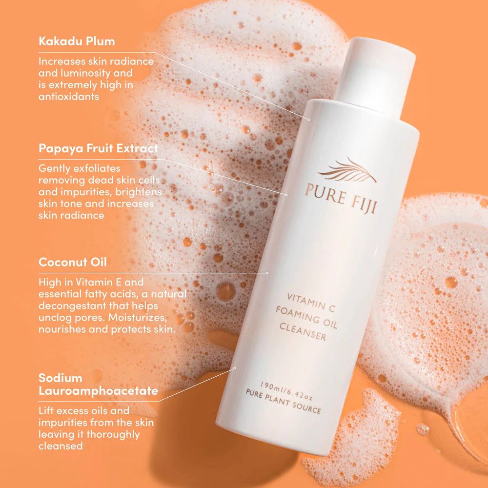 VITAMIN C FOAMING OIL CLEANSER (6.4OZ/190ML)
