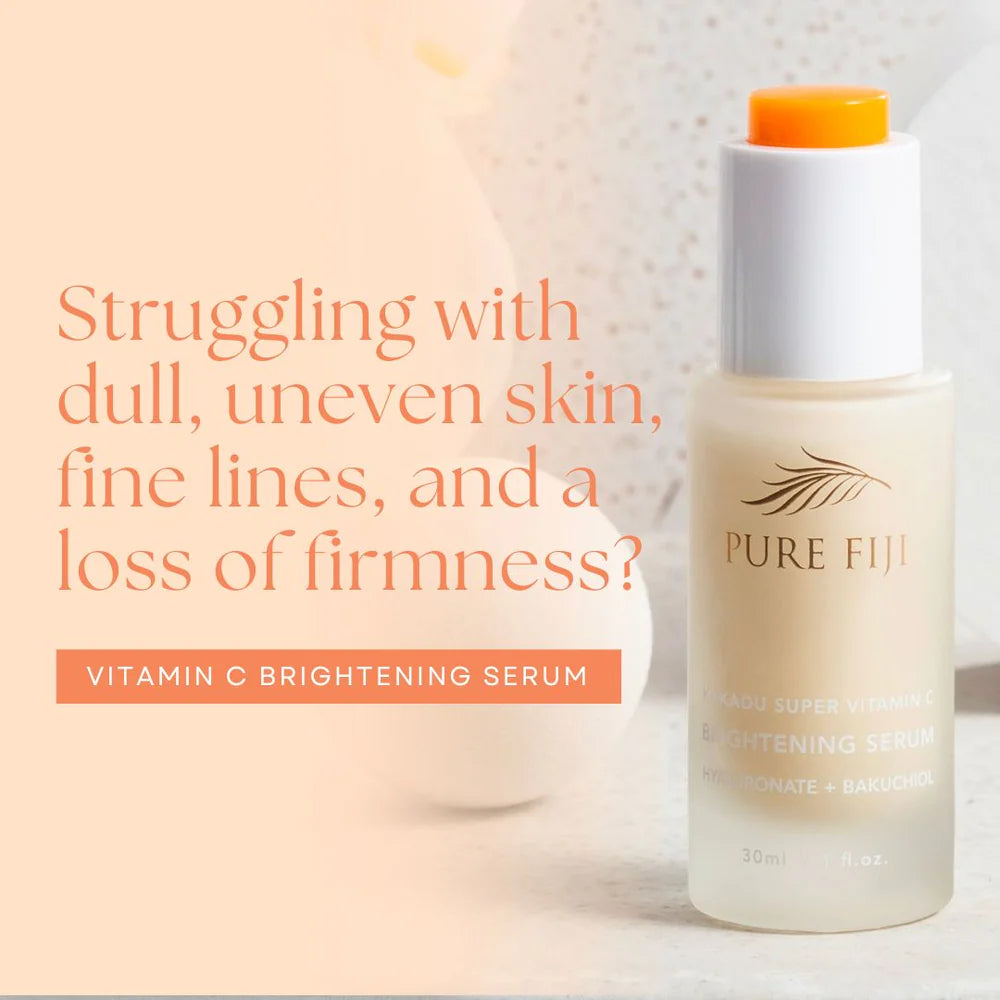 KAKADU SUPER VITAMIN C BRIGHTENING SERUM WITH HYALURONATE + BAKUCHIOL