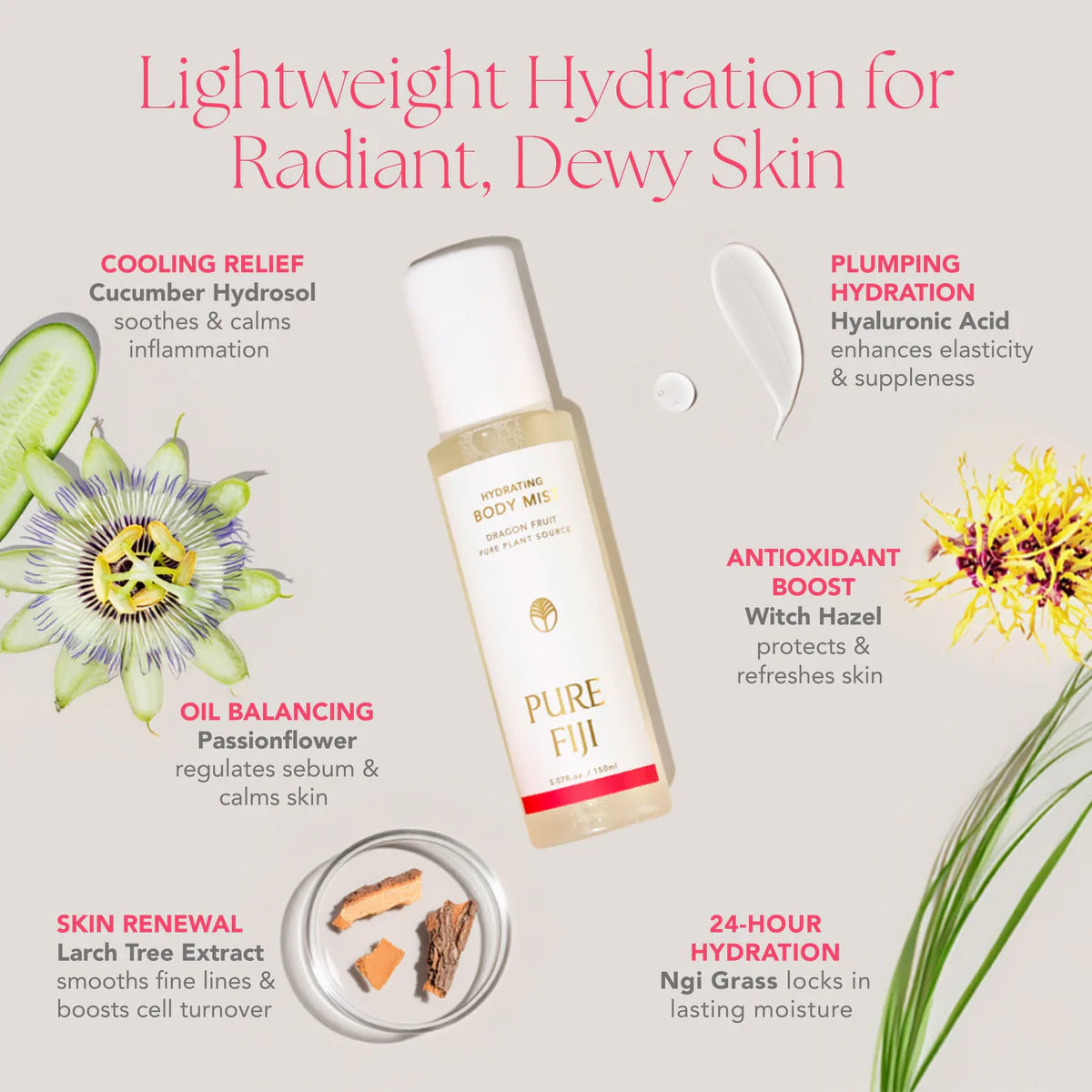 Pure Fiji body mist 90ml