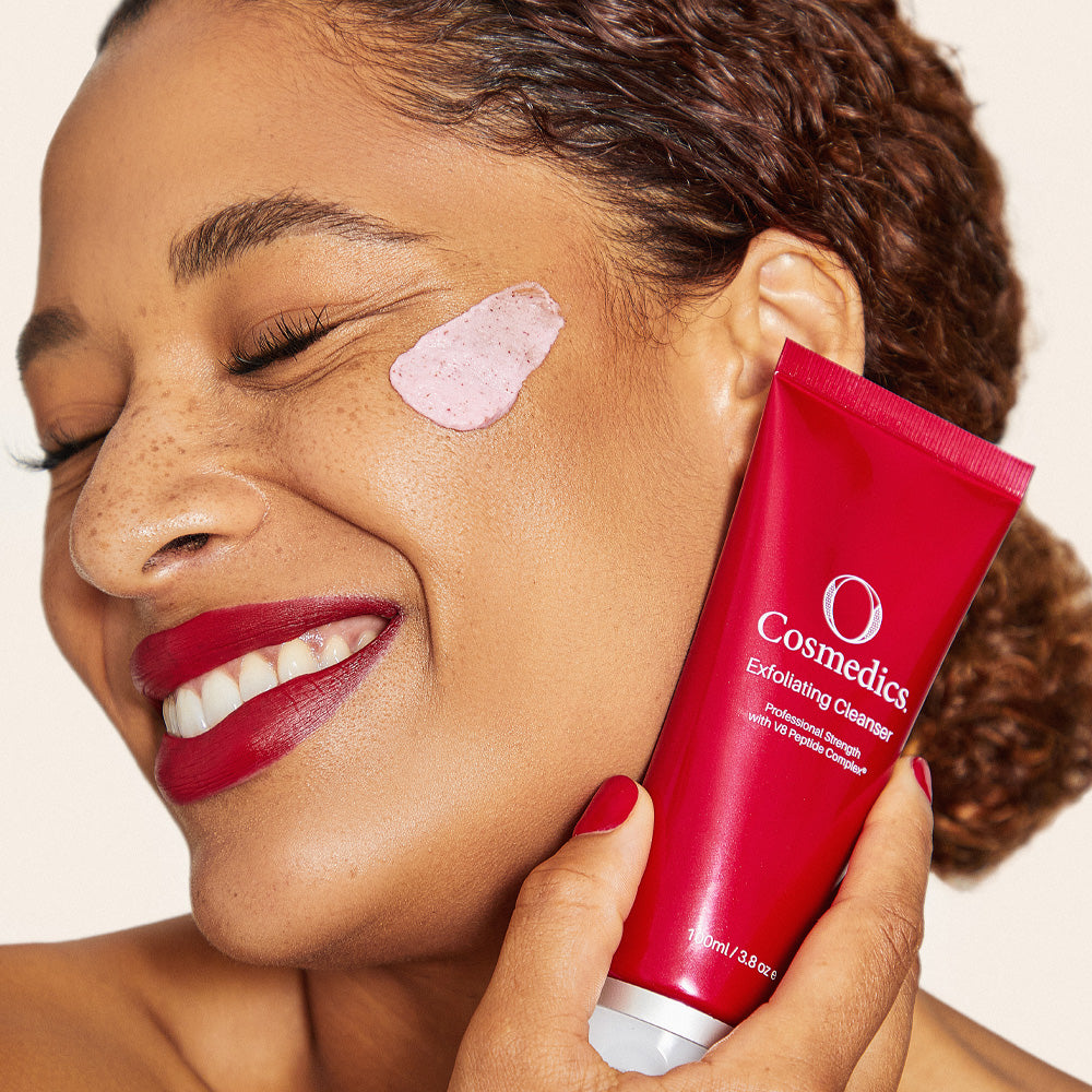 Exfoliating cleanser