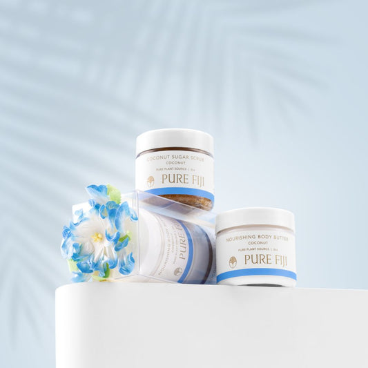 MINI BODY BUTTER
& SUGAR RUB BOX