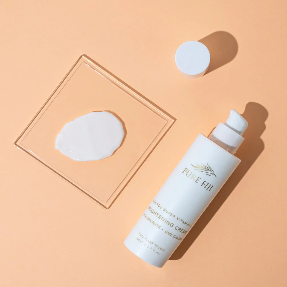 VITAMIN C BRIGHTENING CREME WITH HYALURONIC & LIME CAVIAR (1.7OZ/50ML)
