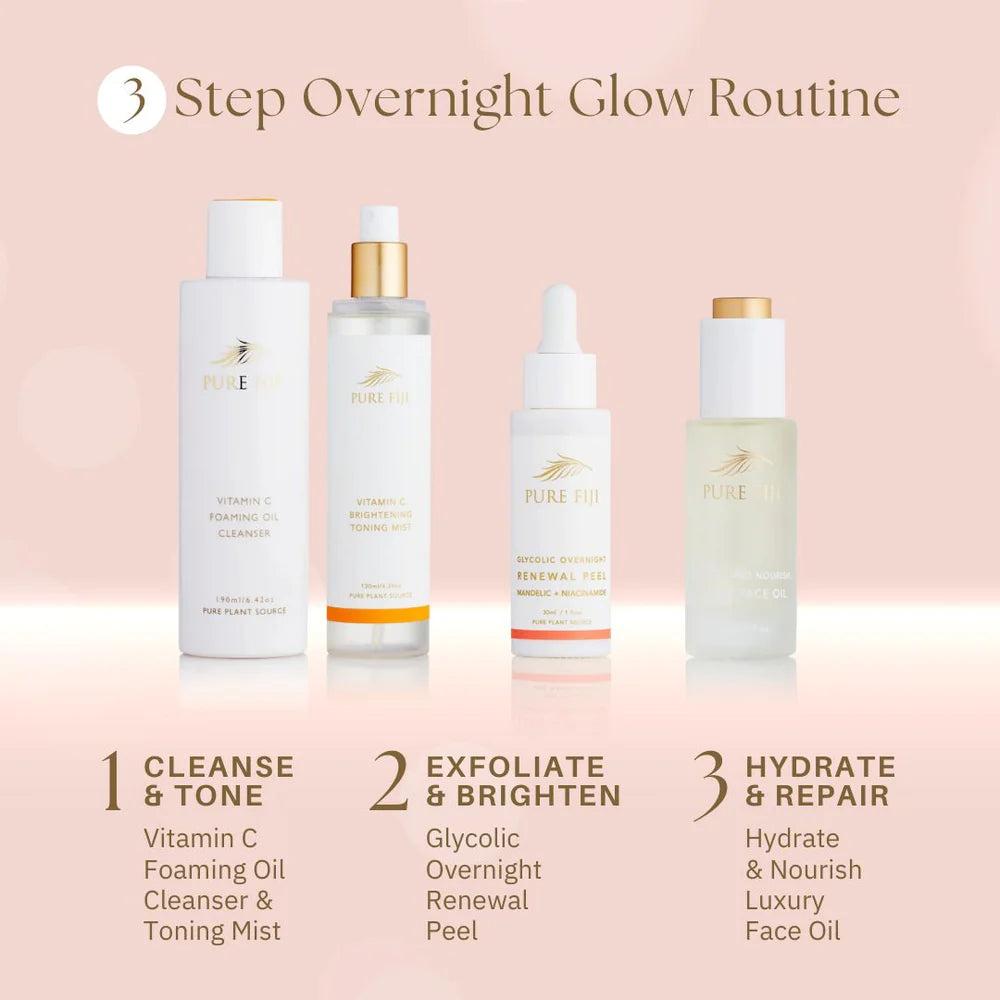GLYCOLIC OVERNIGHT RENEWAL PEEL WITH MANDELIC + NIACINAMIDE