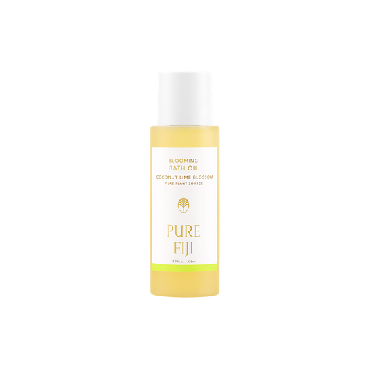 Blooming bath oil