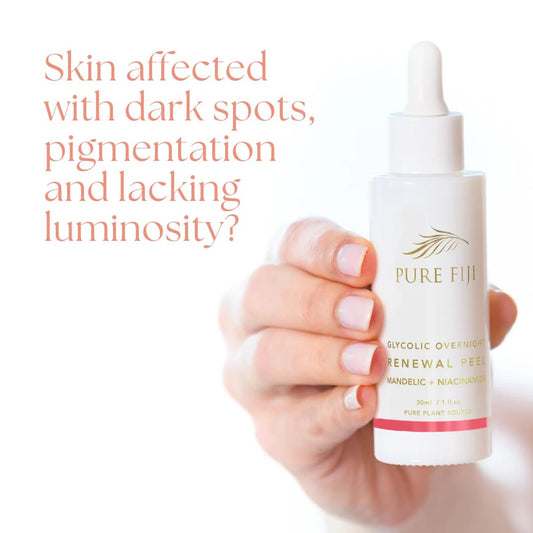 GLYCOLIC OVERNIGHT RENEWAL PEEL WITH MANDELIC + NIACINAMIDE